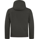 Clique Padded Hoody Softshell 020952 - Donkergrijs