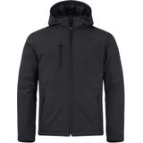 Clique Padded Hoody Softshell 020952 - Donkergrijs