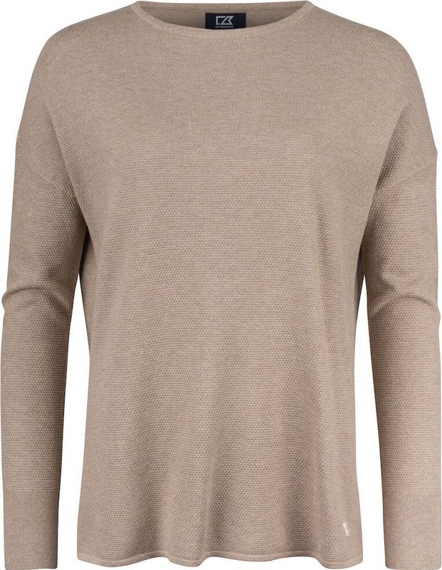 Cutter & Buck Carnation Sweater Dames Taupé maat S