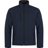 Clique - Padded Softshell - Jack - Zwart