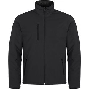 Clique Padded Softshell Jacket 0200954 - Zwart - XXL