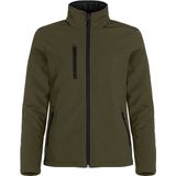 Clique - Padded Softshell Jacket - Mistgroen - Gewatteerd Jack