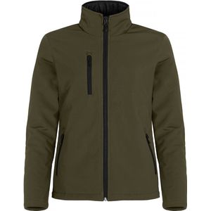 Clique - Padded Softshell Jacket - Mistgroen - Gewatteerd Jack