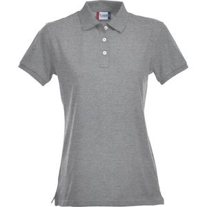 Clique Stretch Premium Polo Women 028241 - Grijs-melange