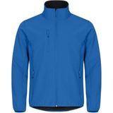 Clique Classic Softshell Jacket Heren Kobalt maat 4XL