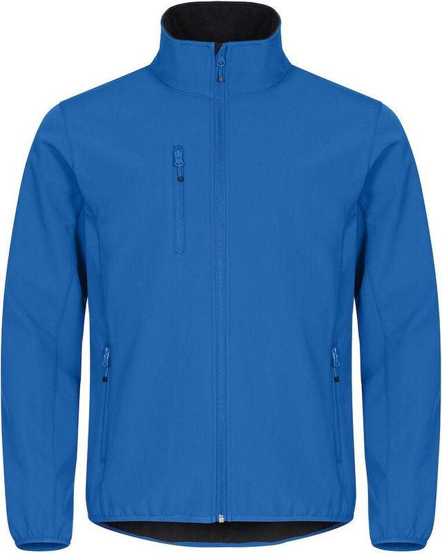 Clique Classic Softshell Jacket Heren Kobalt maat 4XL