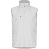 Clique Classic Softshell Vest 0200911 - Wit