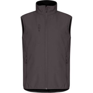 Clique Classic Softshell Vest 0200911 - Donkergrijs
