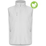 Clique Classic Softshell Vest 0200911 - Donkergrijs