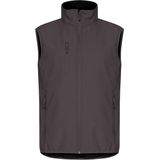 Clique Classic Softshell Vest 0200911 - Donkergrijs