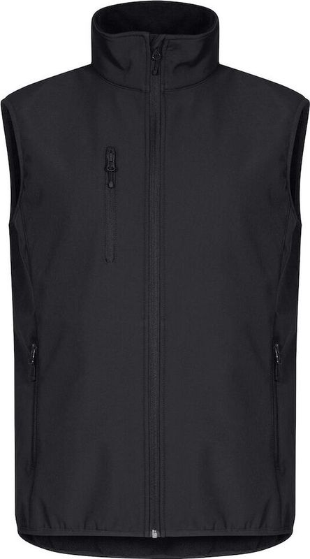 Clique Classic Softshell Vest 0200911 - Zwart