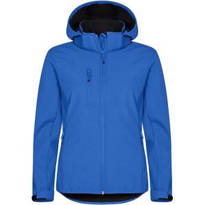 Clique - Classic Softshell Hoody - Kobalt - Dames