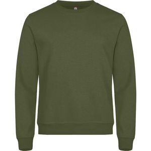 Clique Miami Roundneck Sweater - Leger Groen