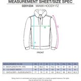 Clique - Miami Hoody FZ - Unisex Vest - Lichtgewicht - Duurzaam Katoen en Gerecycled Polyester