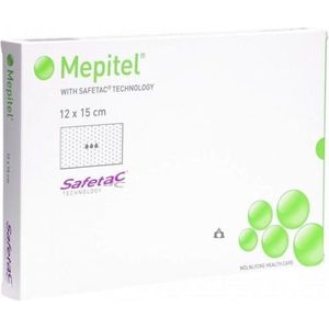 Mepitel - Siliconen Wondcontactlaag - 12x15 cm