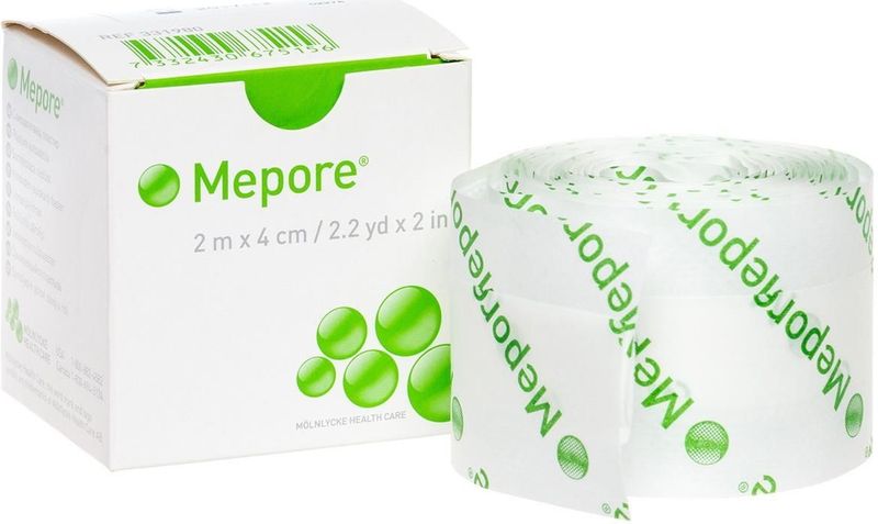 Mepore - Wondpleister op Rol - 2 m x 4 cm - Huidvriendelijk