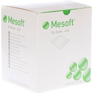 Mesoft - Gaaskompressen - Wit - 67% Viscose 33% Polyester - 4-Lagig