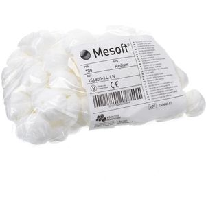 Mesoft ronde deppers niet-steriel M  100 stuks