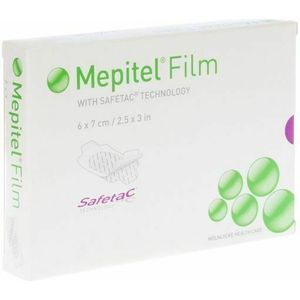 Gaaskompres - Mepitel Film - Transparant - 10x20 cm