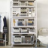 SmartStore - Classic - Opbergbox met Deksel - Transparant - 25 Liter