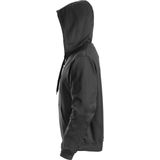 Snickers Workwear - Classic Zip Hoodie - Robuuste Hoodie - Zwart - 80% Katoen, 20% Polyester