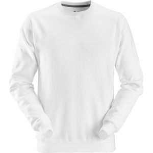 Snickers 2810 Sweatshirt - Wit - Katoen