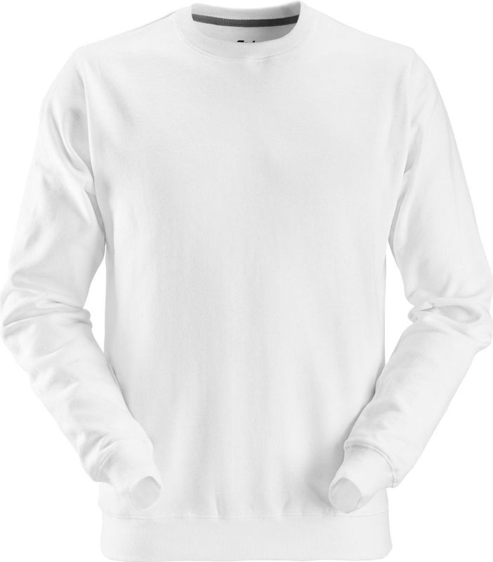 Snickers 2810 Sweatshirt - Wit - Katoen