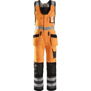 Snickers Workwear Bodybroek met holsterzakken High Visibility Klasse 2 - 0213