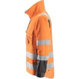 Snickers 1633 High-Vis Jack Klasse 3 - Geel, High Visibility/Gemeleerd grijs