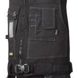 Snickers 4254 - Toolvest - Zwart - Canvas+