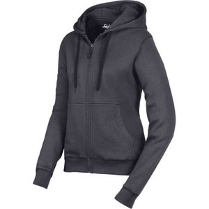 Snickers 2806 Dames Zip Hoodie - Staal Grijs