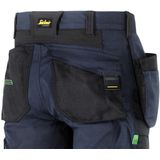 Snickers - 6902 FlexiWork Werkbroek - Zwart - CORDURA® - Holsterzakken