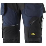 Snickers - 6902 FlexiWork Werkbroek - Zwart - CORDURA® - Holsterzakken
