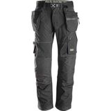 Snickers - 6902 FlexiWork Werkbroek - Zwart - CORDURA® - Holsterzakken