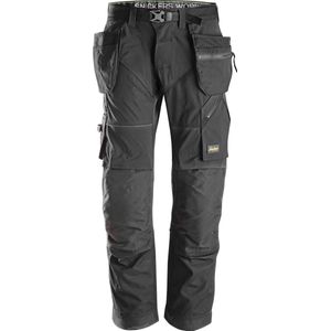 Snickers - 6902 FlexiWork Werkbroek - Zwart - CORDURA® - Holsterzakken