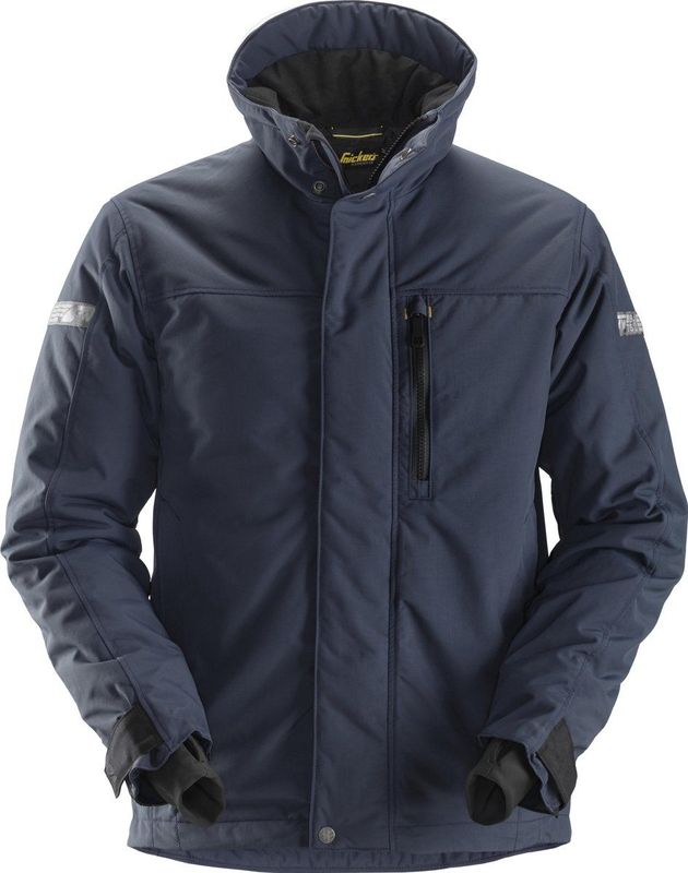 Snickers - 1100 AllroundWork 37.5® - Isolerend Jack - Marineblauw/Zwart