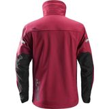 Snickers 1200 AllroundWork Soft Shell Jack Chilirood/Zwart maat L