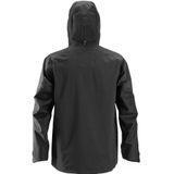 Snickers 1300 FlexiWork - Waterproof Shell Jack - Zwart