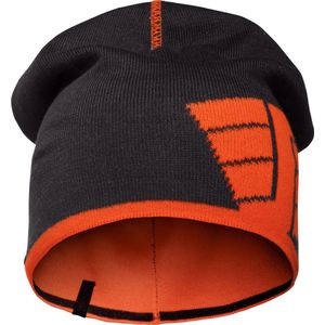 Snickers 9015 Reversible Beanie - Donker Blauw/Oranje, High Vis - One size