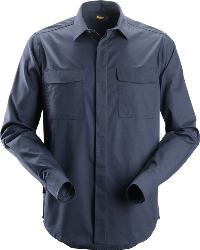 Snickers 8510 Service Shirt lange mouwen - Donker Blauw