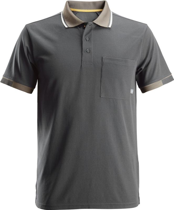 Snickers Workwear - Allroundwork - Korte Mouw Poloshirt - 100% Polyester - Met Borstzak