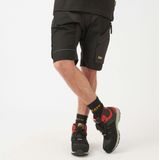 Snickers 6904 FlexiWork - Korte Werkbroek - Marineblauw/Zwart - CORDURA®