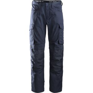 Snickers 6801 Service Broek met Kniestukzakken - Donker blauw/Donker blauw