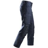 Snickers 6801 Service Broek met Kniestukzakken - Donker blauw/Donker blauw
