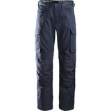 Snickers 6801 Service Broek met Kniestukzakken - Donker blauw/Donker blauw