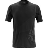 Snickers - 2519 FlexiWork 37.5® - T-shirt - Zwart - Korte Mouwen