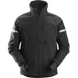 Snickers 8005 AllroundWork, Windproof Fleece Jack - Zwart/Zwart