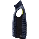 Snickers - 4512 AllroundWork 37.5® - Isolerende Bodywarmer - Marineblauw/Zwart