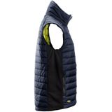 Snickers - 4512 AllroundWork 37.5® - Isolerende Bodywarmer - Marineblauw/Zwart
