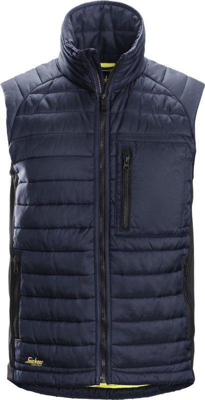 Snickers - 4512 AllroundWork 37.5® - Isolerende Bodywarmer - Marineblauw/Zwart